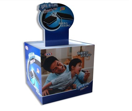 BWPD2019015 Cardboard Chocolate pallet Displays corrugated board pallet display