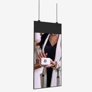 Buy cheap Shop Window Signage Stretched Bar Display 37 Inch IP4X Degree Dual Screen product