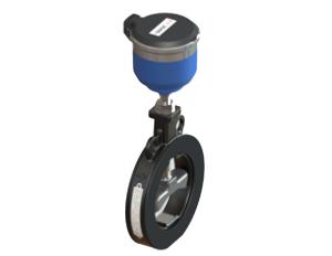 Wafer Type Ultrasonic Water Meter ISO 4064 Transit Time Carbon Steel Housing