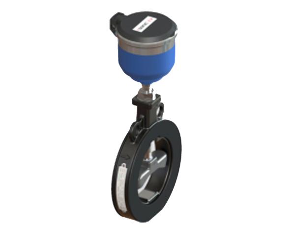 Quality Wafer Type Ultrasonic Water Meter ISO 4064 Transit Time Carbon Steel Housing for sale