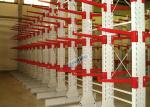 Durable Double Sided Cantilever Rack Galvanized Warehouse Racking Shelves