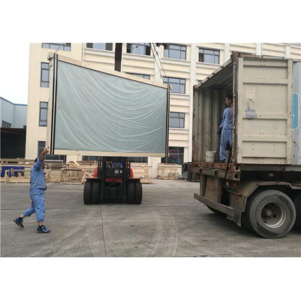 High Light Transmittance Euro Grey Tinted Glass Size Customized For Mirror Making