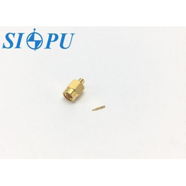SSMA-JB2 Male RF Coaxial Connector – Compatible with 2# Semi-Rigid/Semi-Flexible Cable