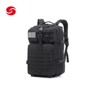 China Waterproof Military Combat 50L Molle Assault Backpack Black Backpack on sale