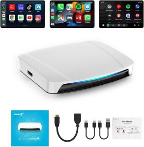 China Carplay And Andriod Auto To Youtube Netflix Wireless Magicbox For Android 13 Car Play TBox UHD Android Auto Box SDM660 4G 64Gb on sale