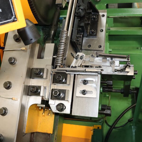 Energy Saving Eye Bolt Making Machine , Industrial Fastener Manufacturing Machine