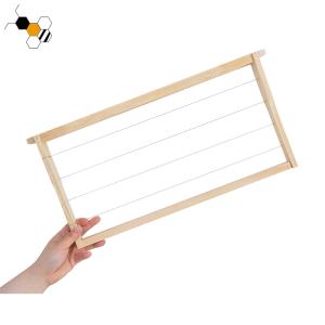 Buy cheap Wired Langstroth Bee Frame OEM Knot Free Pine Beekeeping Frame product