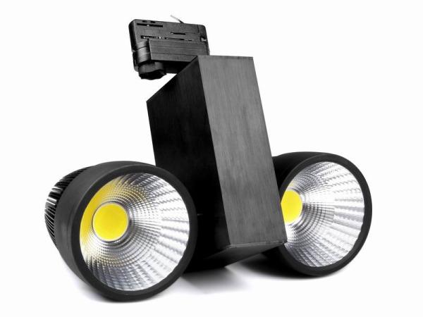 Quality Barber Shops Clothes Shops 20w 30w 40w 1-phase 3-phase Dimmable LED Track for sale
