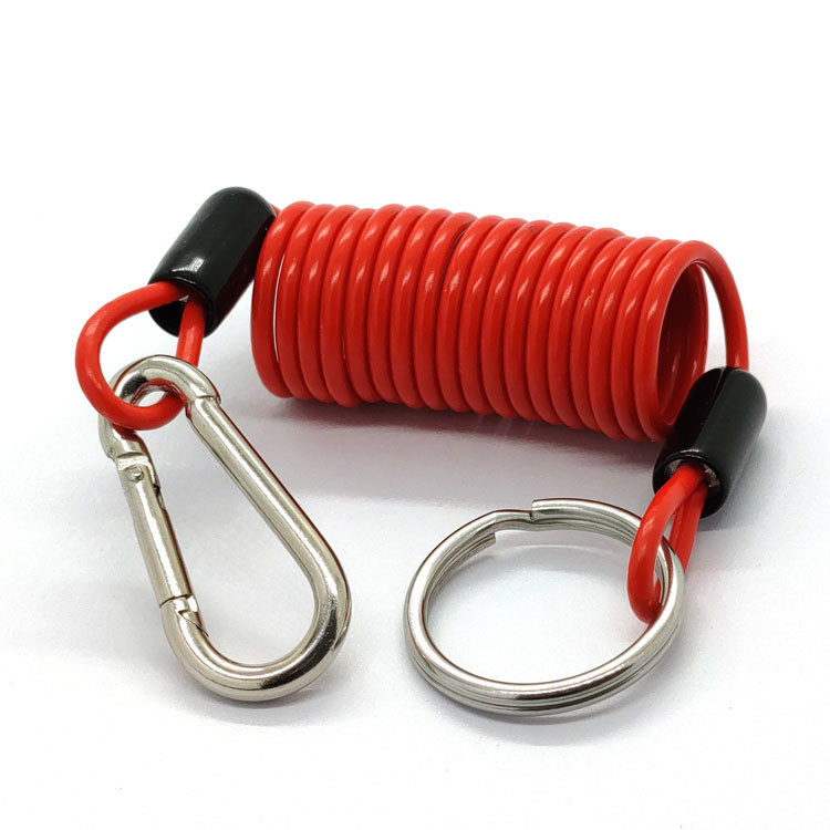 Flexible Safety Helmet Hard Hat Lanyard With Clip