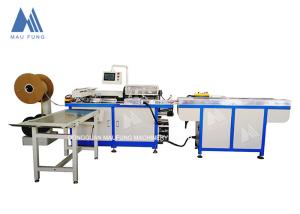 2000pcs/H 510*800mm Notebook Desk Calendar Double Wire Punching Binding Machine MF-DPBM500