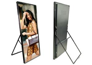 Full Color Smart LED Poster Display Advertising  P2.5 Light Pole Custom Size Shape