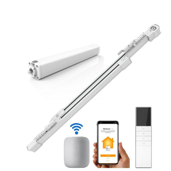 Quality Extendable 3m Bendable Curtain Track  Phone App Control for sale