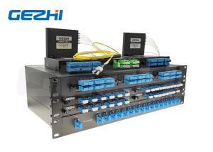 China 100GHz 4 8 16 18 Channel DWDM Mux Demux Module Passive Optical Multiplexer on sale