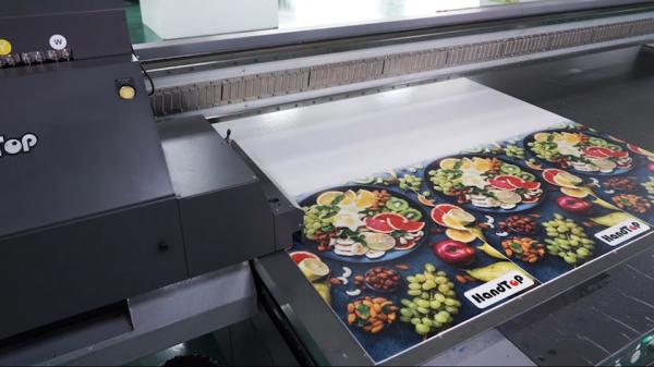 High Precision Automatic Digital Printing Machine HT2512UV UV Flat Bed Printer
