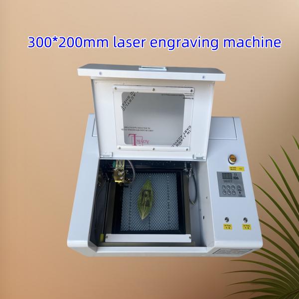 Quality 3020 300*200mm CNC CO2 Laser Engraver For Acrylic Wood Leather Textile for sale