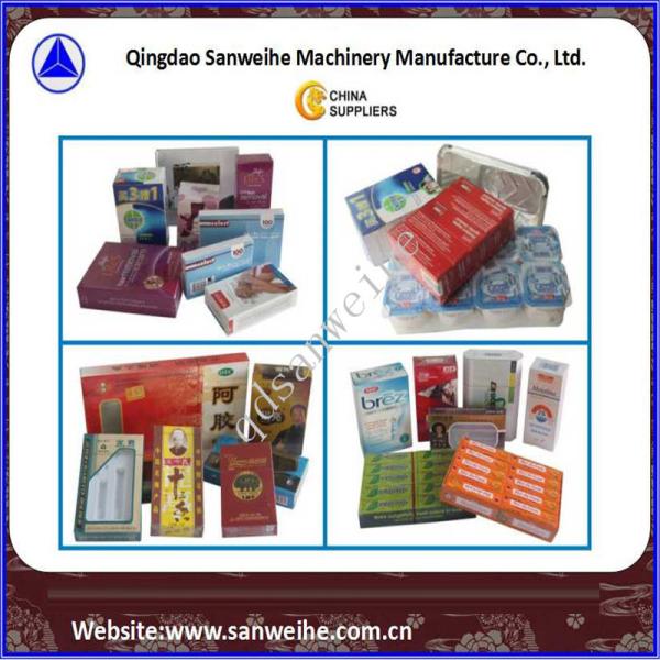 Quality Book Magazine Automatic Shrink Wrapping Machine Shrink Wrapping Food Box Packing for sale
