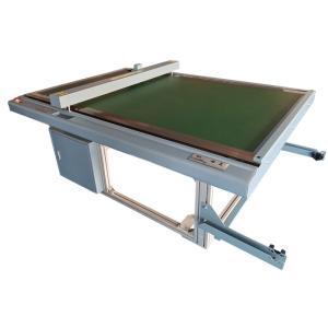Buy cheap Single Color Digital Flatbed Cutting Plotter for Stand Banner Sign Board Wall Paper product
