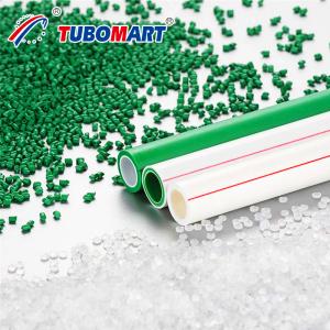 China Polypropylene Random Copolymer PPR Pipe Green Corrosion Resistance on sale