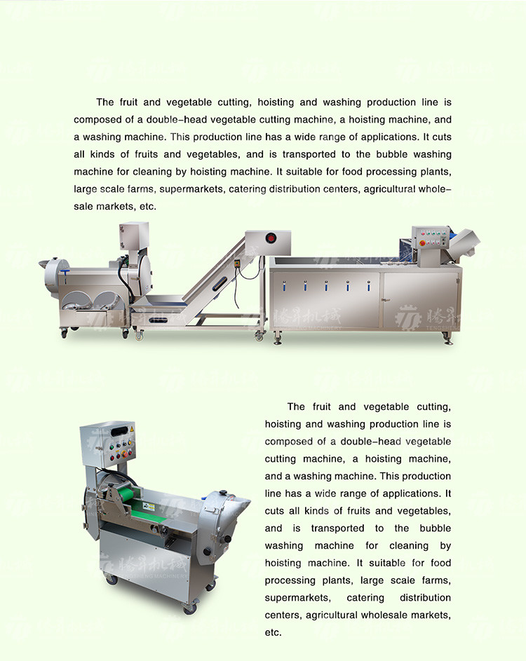 Customized Potato Fruit And Vegetable Processing Line