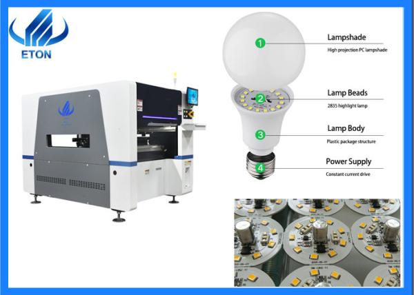 Quality Automatic Capacitors SMT Mounting Machine LED Pick And Place For Industrial Production for sale