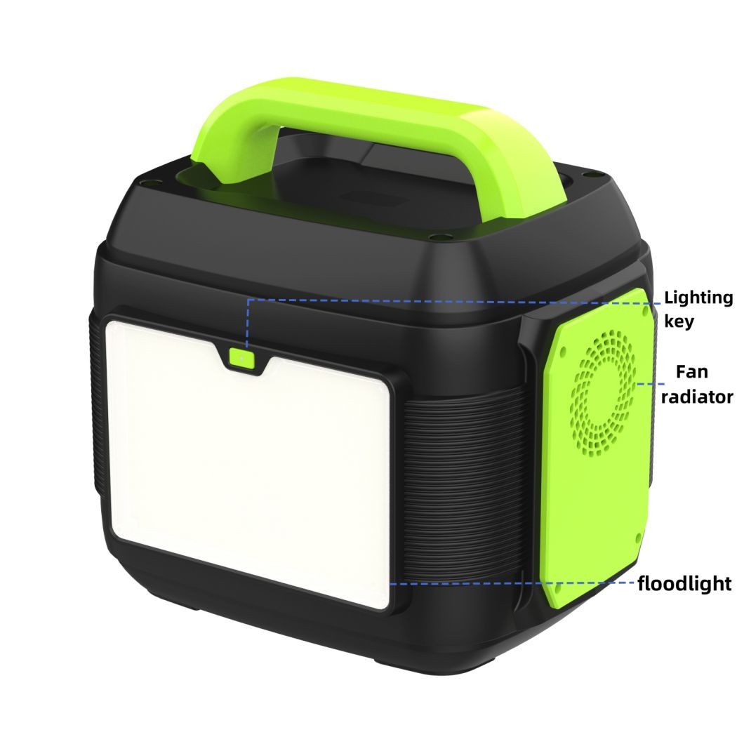 Outdoor Camping Travel RV Energy Storage Power Station Multi-Function Output 600W Mobile Power Station Balcony Charging Treasure Generator