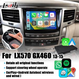 Buy cheap Lexus CarPlay Interface for LX570 2013-2015 GX460 with Wireless Android Auto,Google Map product