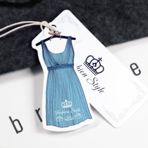 Buy cheap 128gsm Pantone Printable Personalized Cards , CDR Thank You Hang Tags Die Cut product