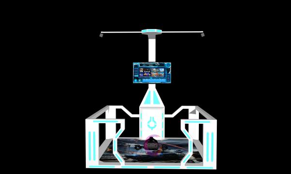 Quality Sports Virtual Reality Walking Platform 360 VR Standing Platform VR Shooting Simulator for sale