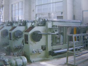 Buy cheap Automatic Hexagonal Wire Netting Machine 1200mm Width , Gabion Mesh Machine product