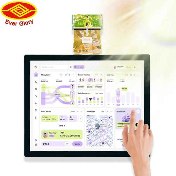 Quality LCD HMI Touch Screen Display Module 19 Inch With 50 Lifespan Fast Response for sale