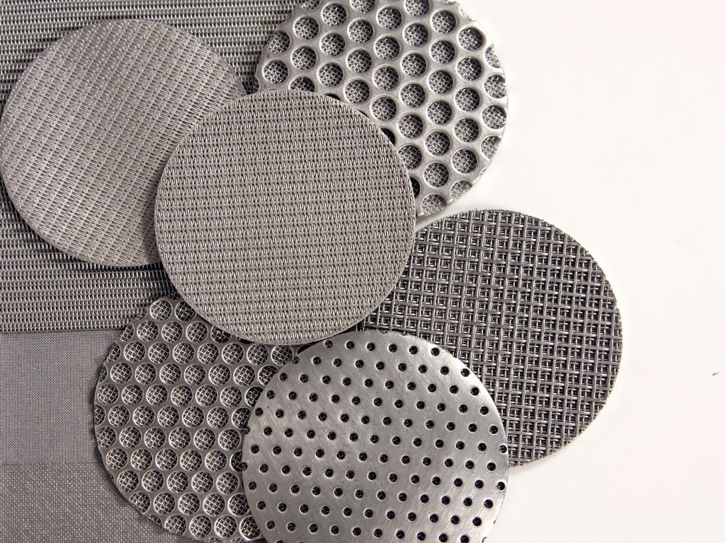 Custom Cut Precision 0.5-300μm Multi Layer Sintered Filter Media