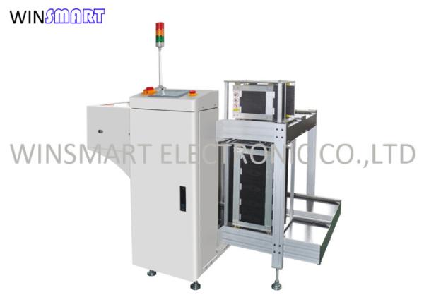 Quality Automatic PCB Magazine Loader , LED Touch Screen SMT Magazine Loader for sale