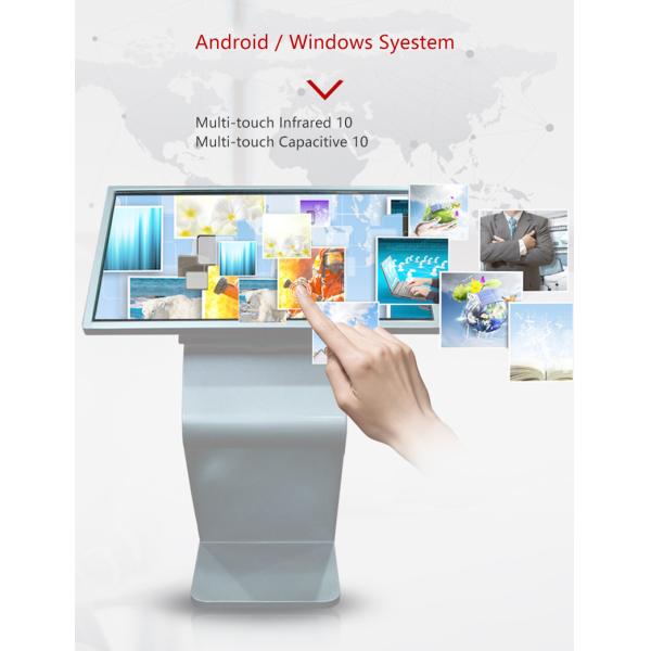 Self Service Convenience Interactive Touch Screen 65inch Lcd Touch Monitor For Retail Stores