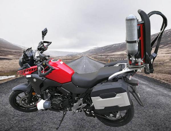Quality SUZUKI Fire Fighting ATV Motorcycle with Backpack Water Mist System for sale