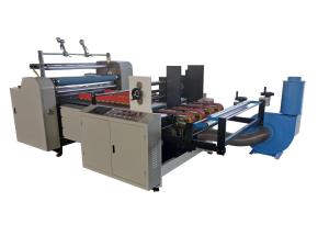 Variable Frequency Touch Screen Flute Laminator Machine Adjust Speed