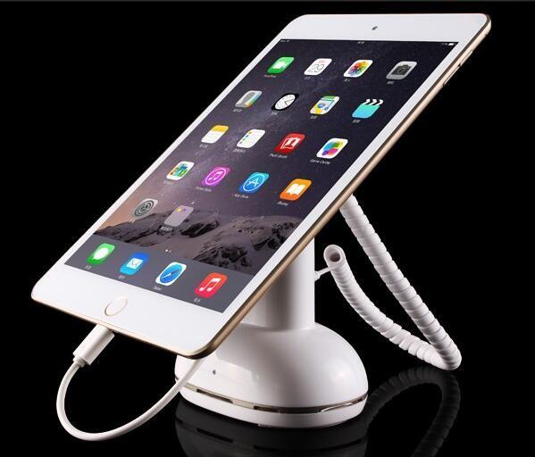 Quality COMER interactive environment tablet security desktop stand with charging & alarm for sale