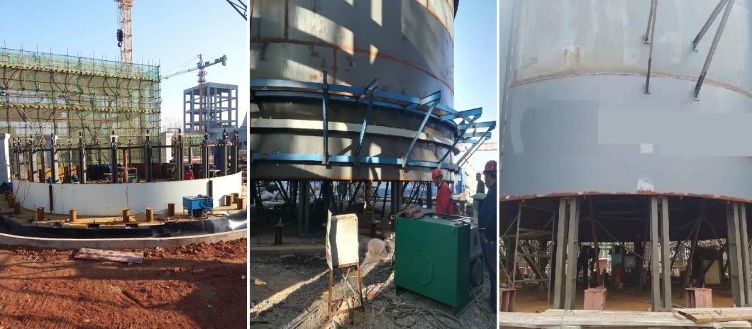 Chuck Type Simple Hydraulic Lifting Equipment Stock Available for Storage Tank