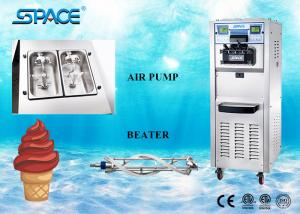 Buy cheap 220V Ice Cream And Frozen Yogurt Machine With LCD Display 3 Flavors Mix product