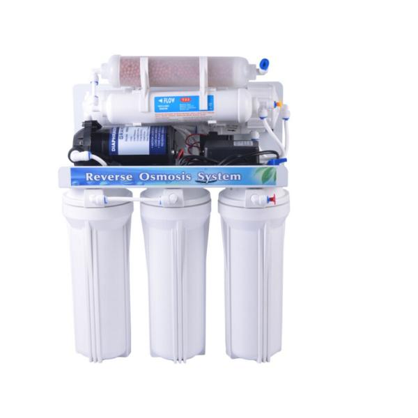 50 / 60Hz 50 GPD 5 Stage RO Water Filtration System with Mineral Ball