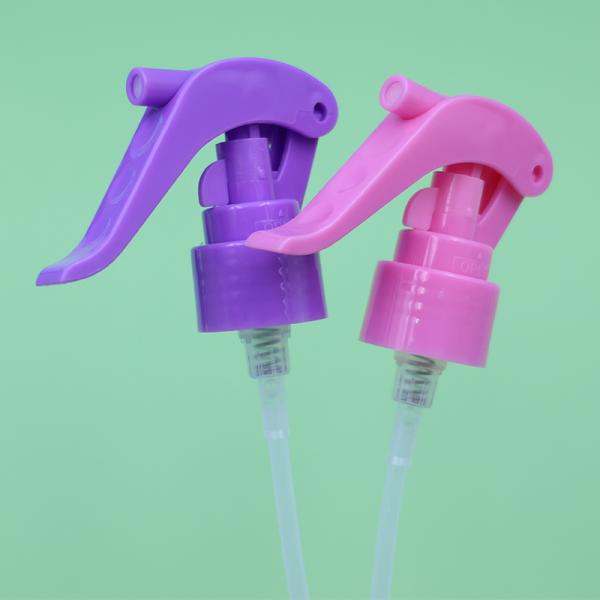 Colorful Fine Mini Trigger Sprayer 20/410 24/410 28/410 With Lock Button Design For Water Mist Spray Bottles Odm Oem