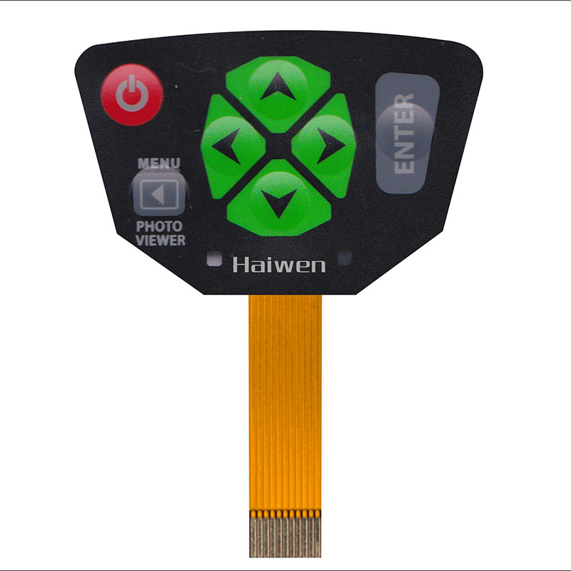 3m Adhesive Membrane Dome Switch Push Button Flexible Membrane Keypad