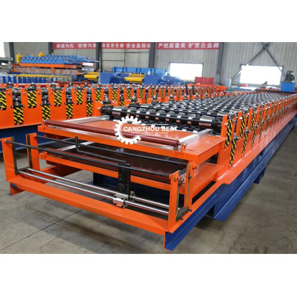 Double Layer Roofing Sheet Roll Forming Machine In Color Steel Africa Profile