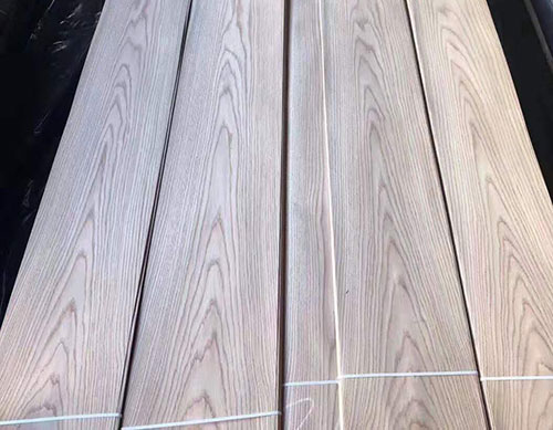OEM Red Oak Wood Veneer, Furniture, Door Panel AAA Grade Width 41cm