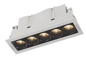 China Multi Head Led Recessed Light Recessed Laser Light With Cree COB LED Chip on sale