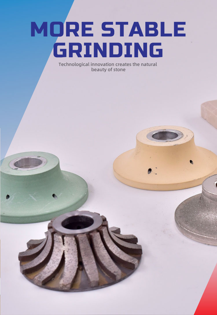 Great Performance A-Grade Diamond Stone Edge Profiling Router Bit for Countertops