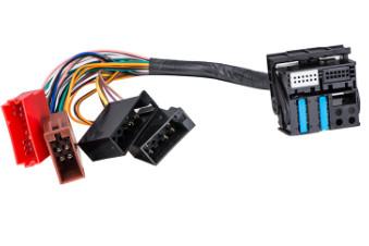 Quality OEM 40 Pin Audio Wiring Harness VW Car Radio ISO Connector Wiring AVSS for sale