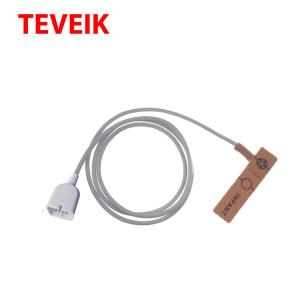 China Nihon Kohden 9pin 0.45m medaplast disposable patient monitor spo2 sensor for infant on sale