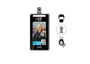 Buy cheap 34 Bit NFC Mifare Face Recognition Temperature Measurement System product