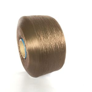 Buy cheap 420d Hollow PP Yarn Brown 300D 96F Filament PP Multifilament Yarn product