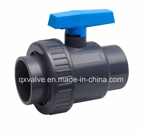 Quality Socket or Threaded Connection Form PVC Union Valve Manufactured for Customized Requests for sale